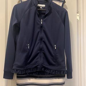 Pebble Beach Navy full zip Size Small